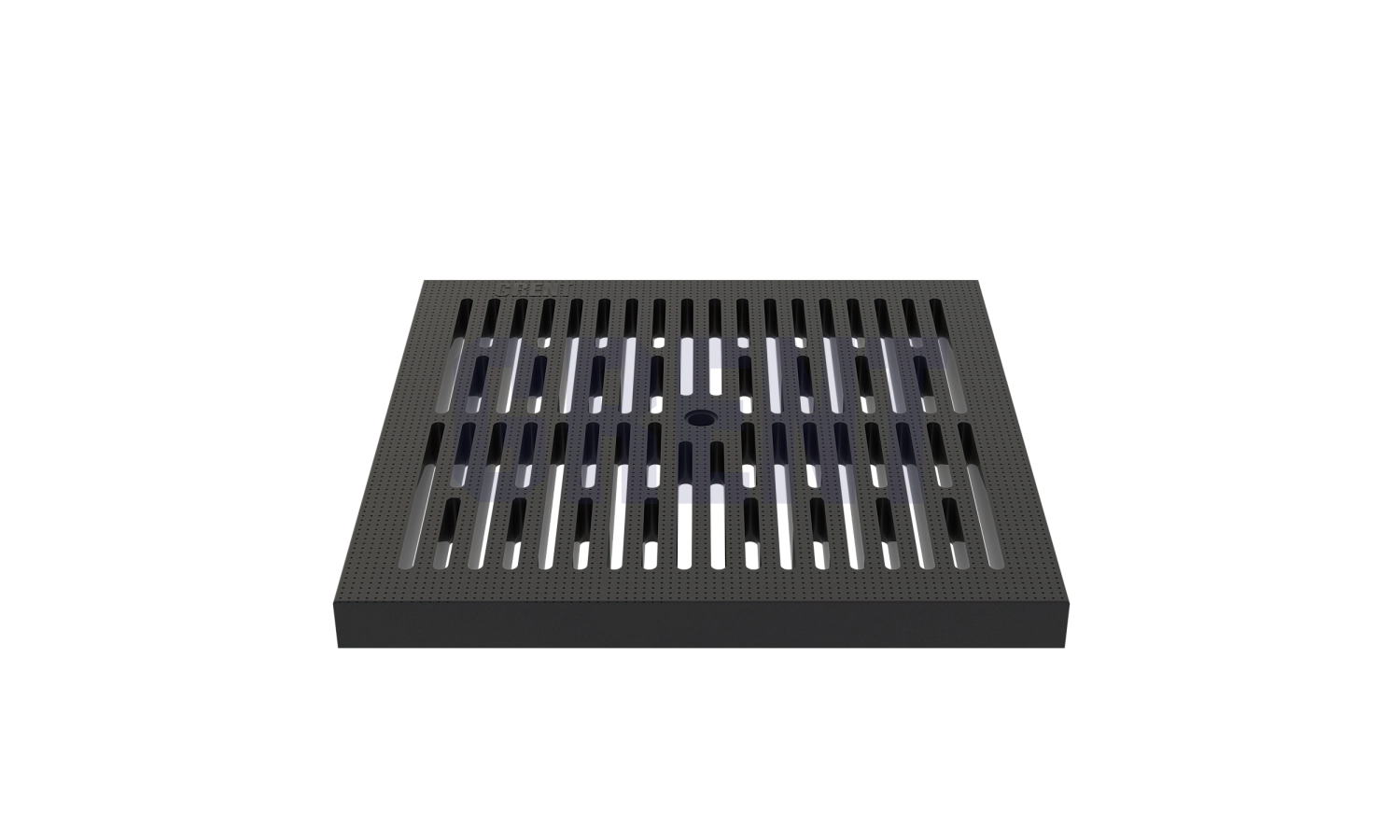 Решетка пластиковая GRENT PlasT 300х300 А15 черная