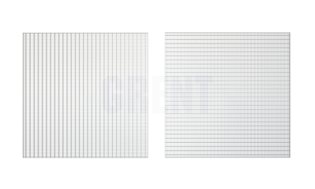 Прессованный настил из нержавеющей стали GRENT 33х11 1000х1000