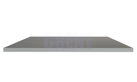 Прессованный настил из нержавеющей стали GRENT 33х11 1000х1000