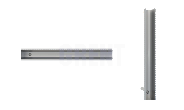 Лоток водоотводный мостовой GRENT MosT подвесной 150 выпускной торцевой
