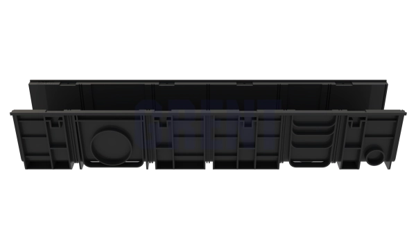 Лоток водоотводный пластиковый GRENT PlasT DN150 H185