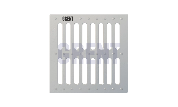 Штампованная решетка стальная GRENT PlasT 300х300 А15
