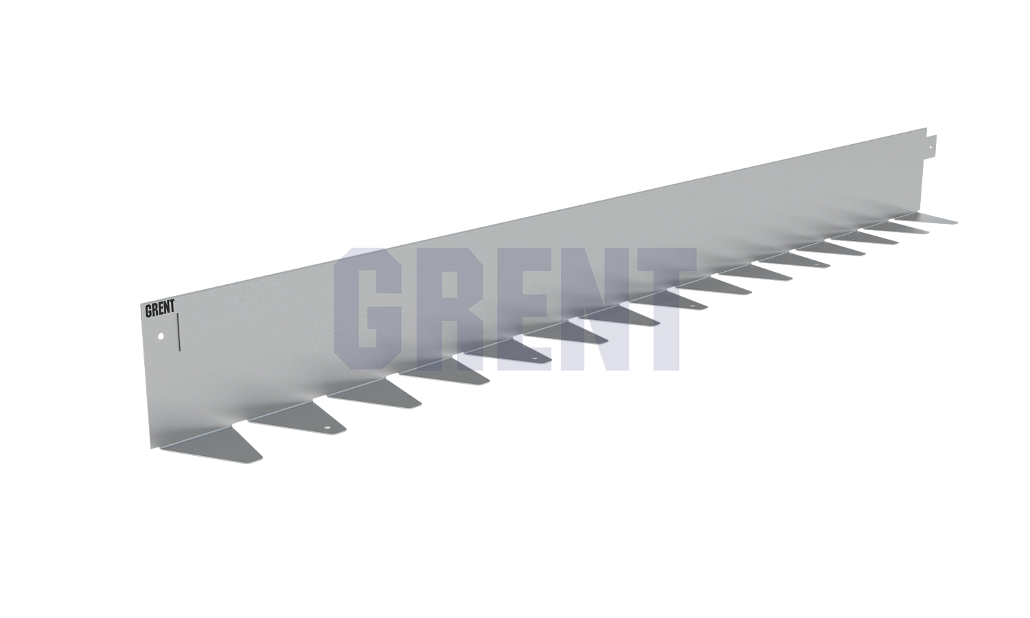 Бордюр стальной GRENT BR L-образный 1200*110, 1,5, оцинкованный