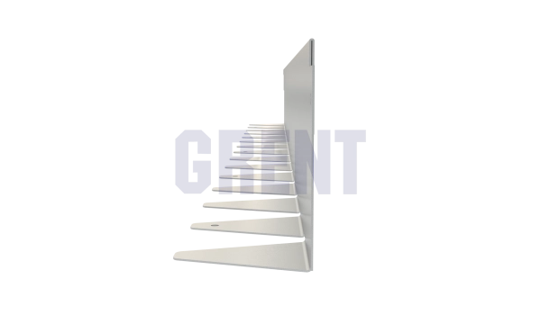 Бордюр стальной GRENT BR L-образный 1200*110, 1,5, оцинкованный