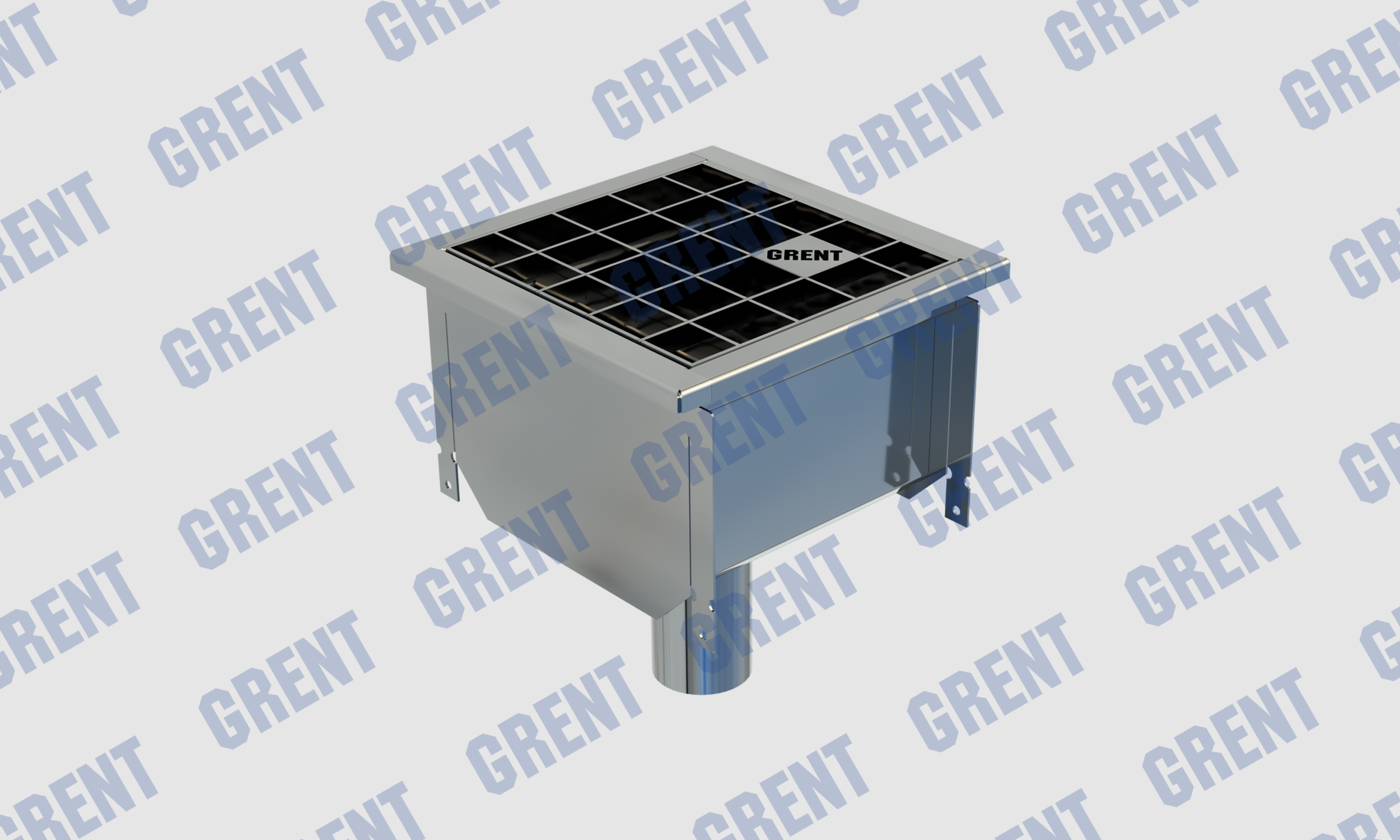 Трап GRENT KV 200. ВВ. 50 (выход снизу)