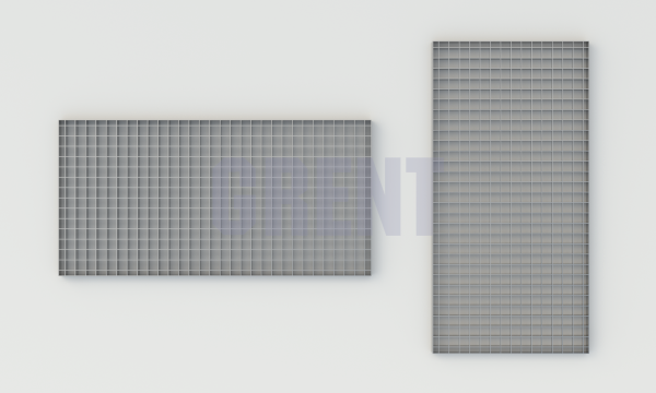 Сварной настил из нержавеющей стали GRENT 33х33 500х1000