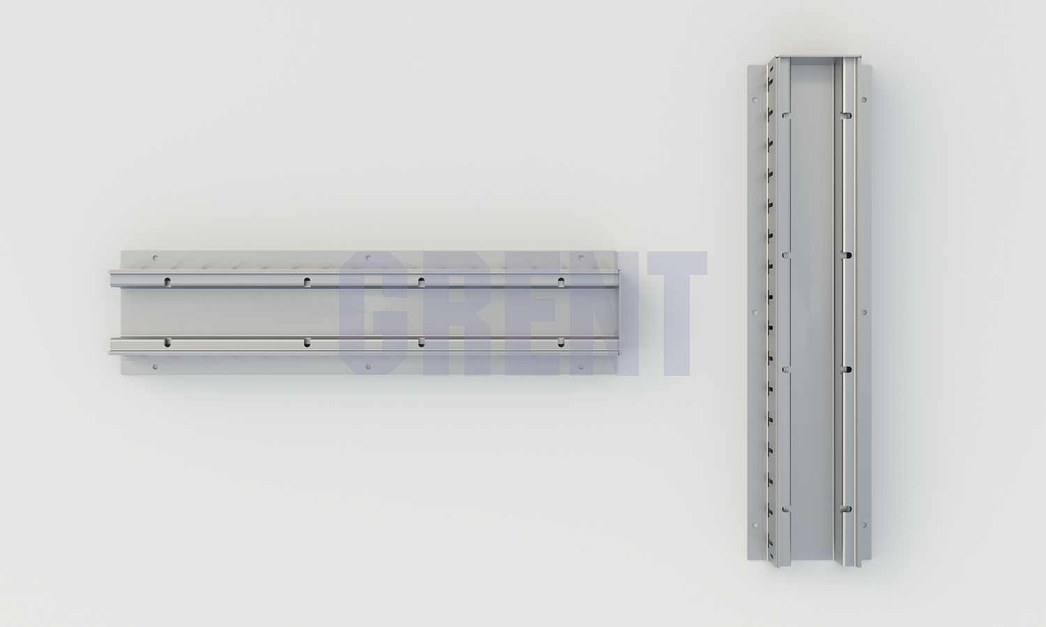 Лоток водоотводный мостовой GRENT MosT 100 торцевой