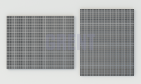 Прессованный настил из нержавеющей стали GRENT 33х11 800х1000