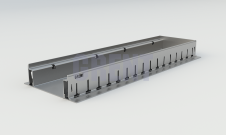 Лоток водоотводный мостовой GRENT MosT 200 торцевой