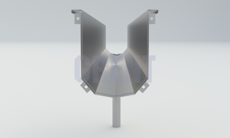 Лоток водоотводный мостовой GRENT MosT подвесной 300 выпускной