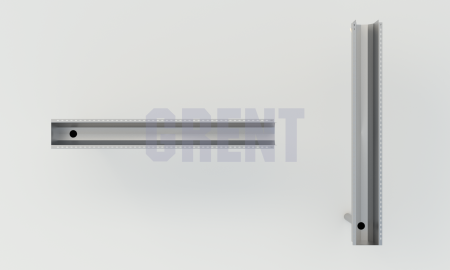 Лоток водоотводный мостовой GRENT MosT подвесной 300 выпускной торцевой