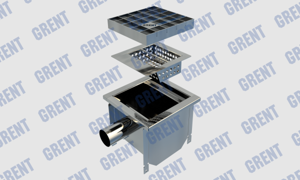 Трап GRENT KV 200. БВ. 50 (выход сбоку)