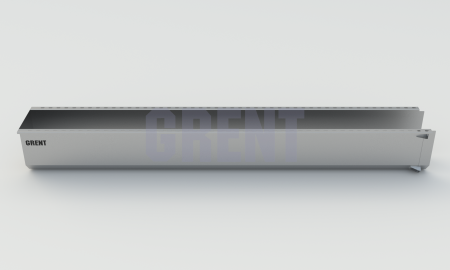 Лоток водоотводный мостовой GRENT MosT подвесной 400 торцевой