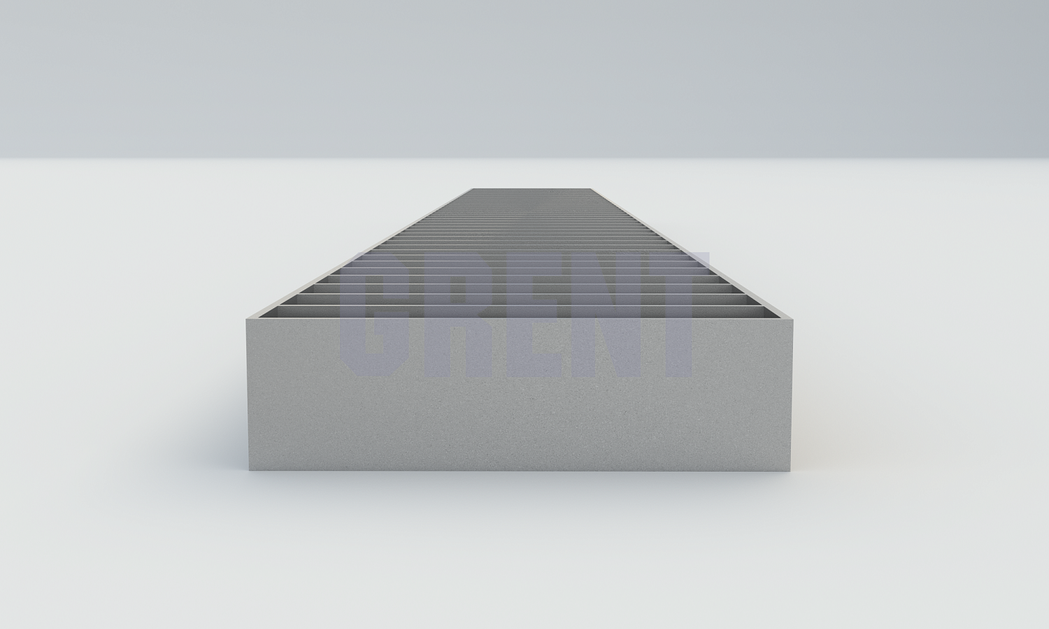 Решетка щелевая из нержавеющей стали GRENT S 250