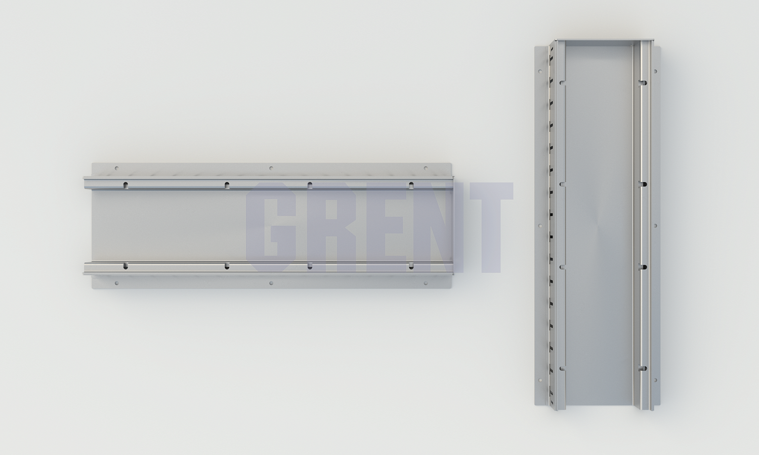 Лоток водоотводный мостовой GRENT MosT 200 торцевой