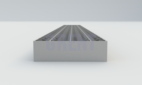 Решетка ячеистая из нержавеющей стали GRENT S 80 ПС