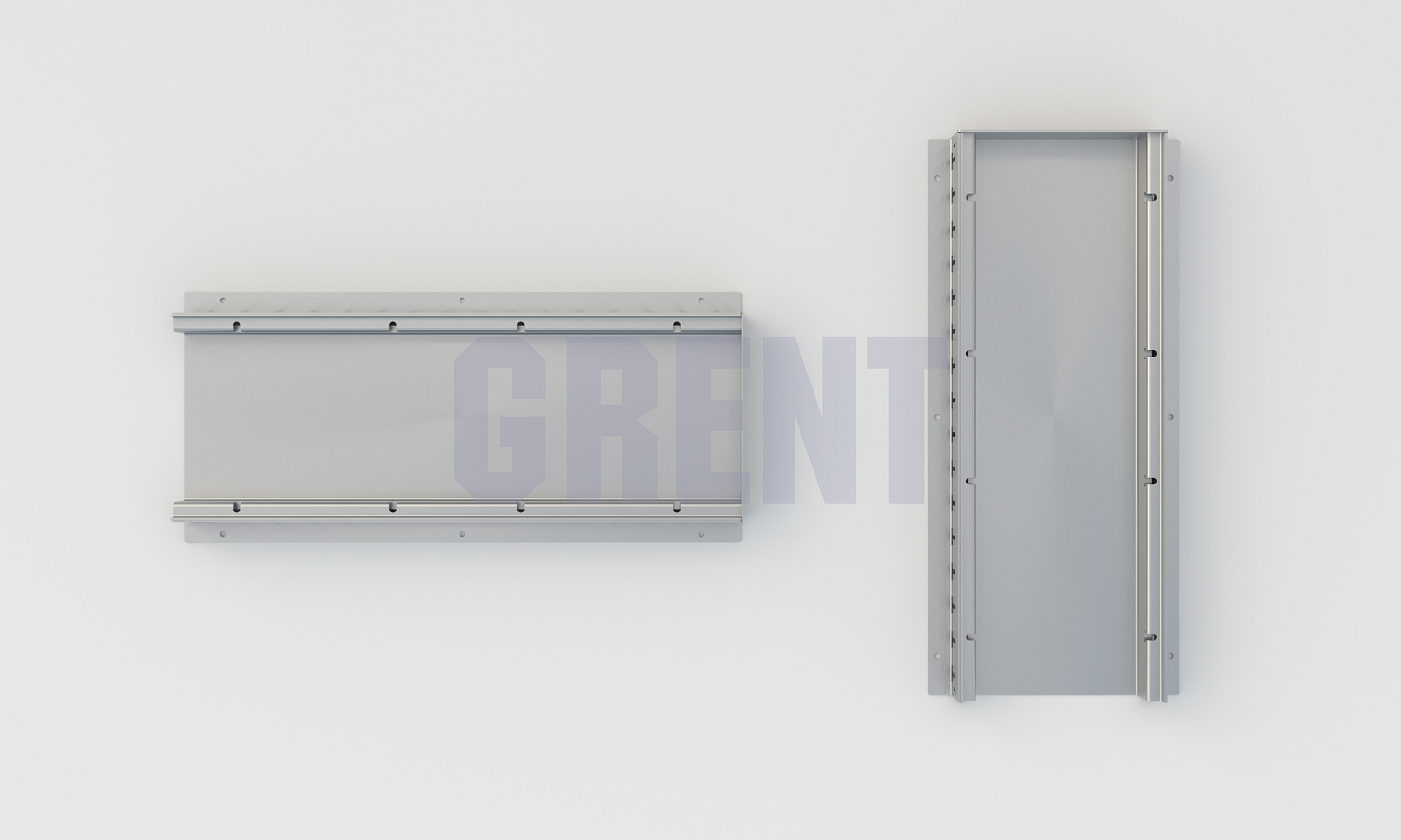 Лоток водоотводный мостовой GRENT MosT 300 торцевой