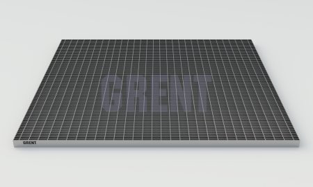 Прессованный настил из нержавеющей стали GRENT 33х11 900х1000