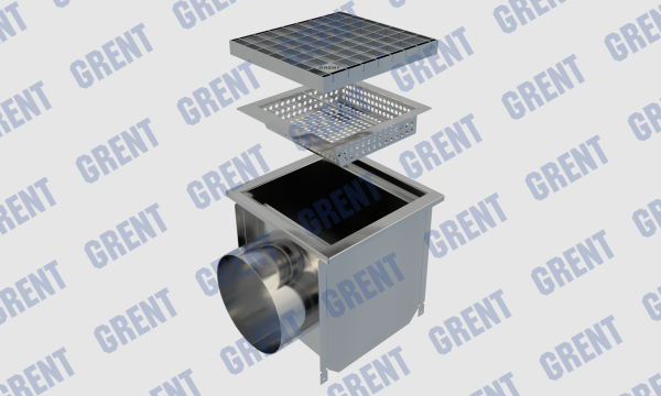 Трап GRENT KV 300. БВ. 200 (выход сбоку)