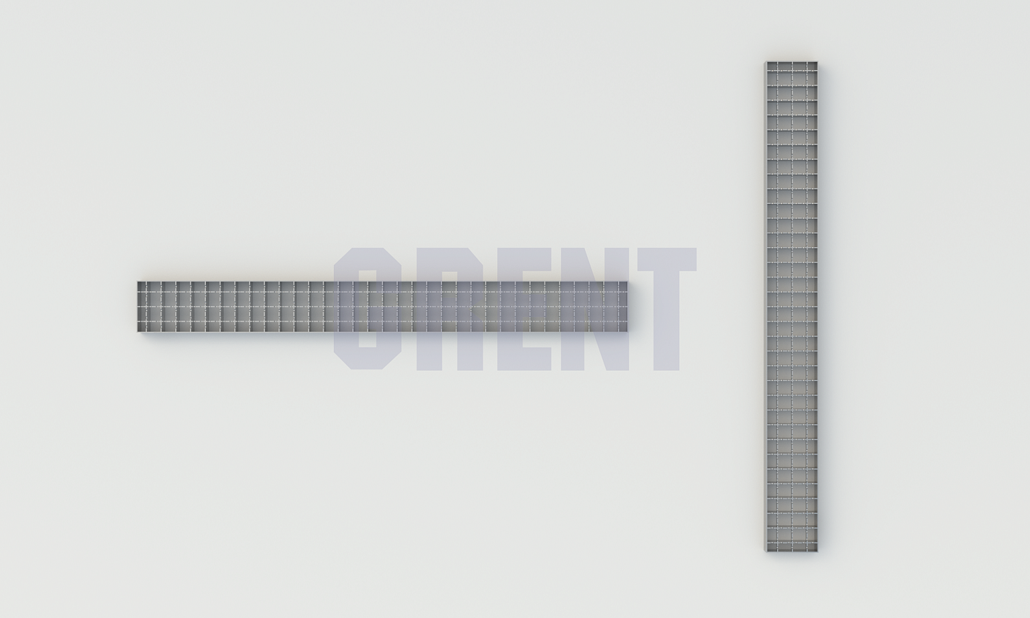 Решетка ячеистая из нержавеющей стали GRENT S 230 ПС