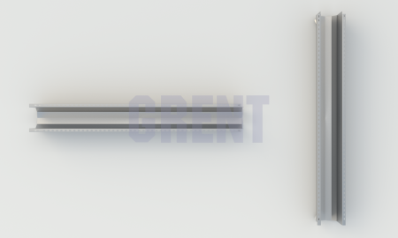 Лоток водоотводный мостовой GRENT MosT подвесной 300 рядовой