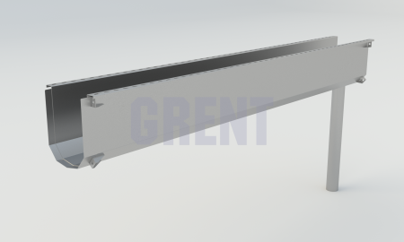 Лоток водоотводный мостовой GRENT MosT подвесной 300 выпускной