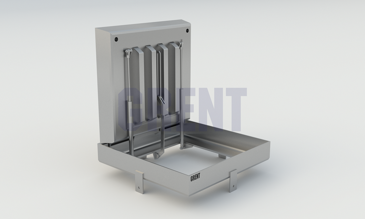 Люк скрытого монтажа GRENT 900х900