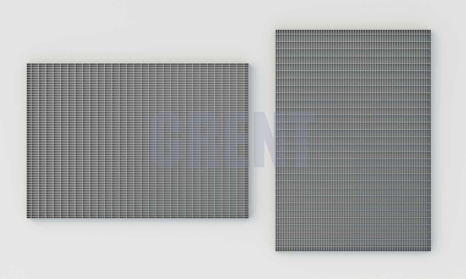 Прессованный настил из нержавеющей стали GRENT 33х11 700х1000